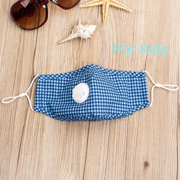 

1Pcs PM2.5 Children Face Mask Respiratory Valve Mask Germ Anti-Dust Face Mask Fits 4-12 Years Old Kids