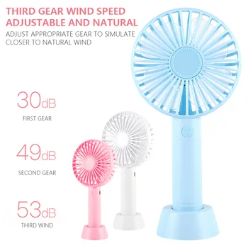

Portable Handheld Mini Fan USB Rechargeable Hand Held Desk Air Cooler Silent Outdoor Travel Humidification Cooler Cooling Fan