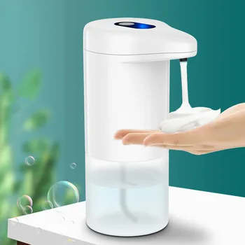 

300ml Hotel Bathroom Automatic Foam Soap Dispenser Toilet IPX6 Waterproof Touchless Infrared Sensor Office For Kitchen Portable