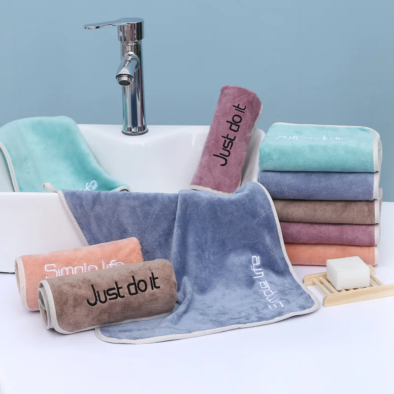 Microfiber Towel Sports Towel 35*75cm Absorbent Large Soft Microfiber Face Bathroom Towels Washcloth Adult Couples Sport Household Towel