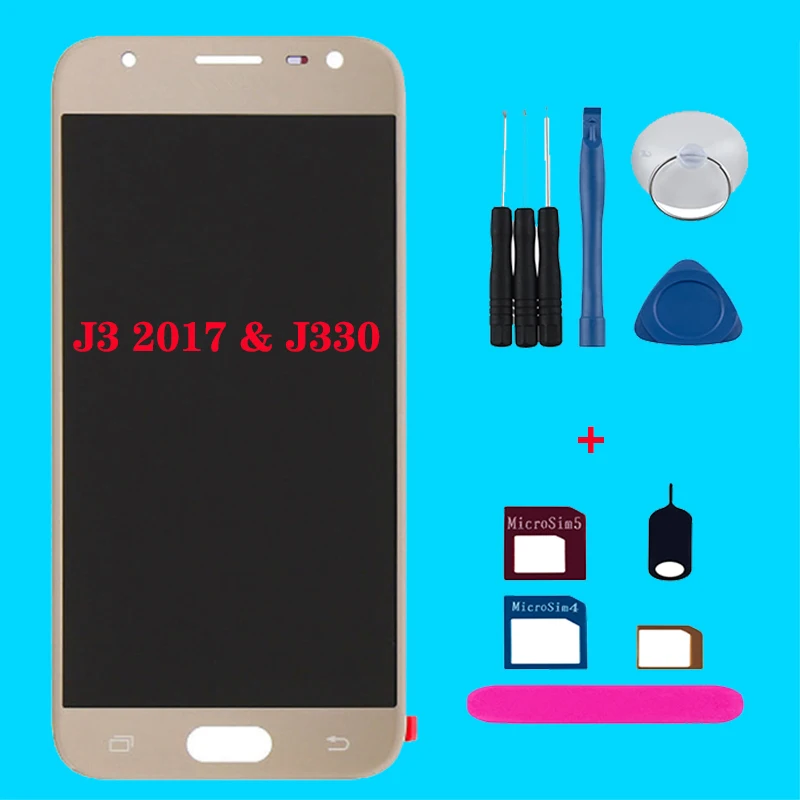 Original lcd For Samsung Galaxy J3 2017 J330 J330F J330G LCD Display