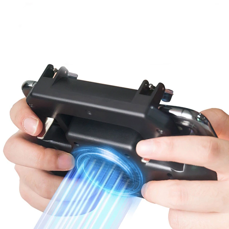  Pubg Mobile Phone Game Controller Joystick Cooling Fan Gamepad For Android Ios