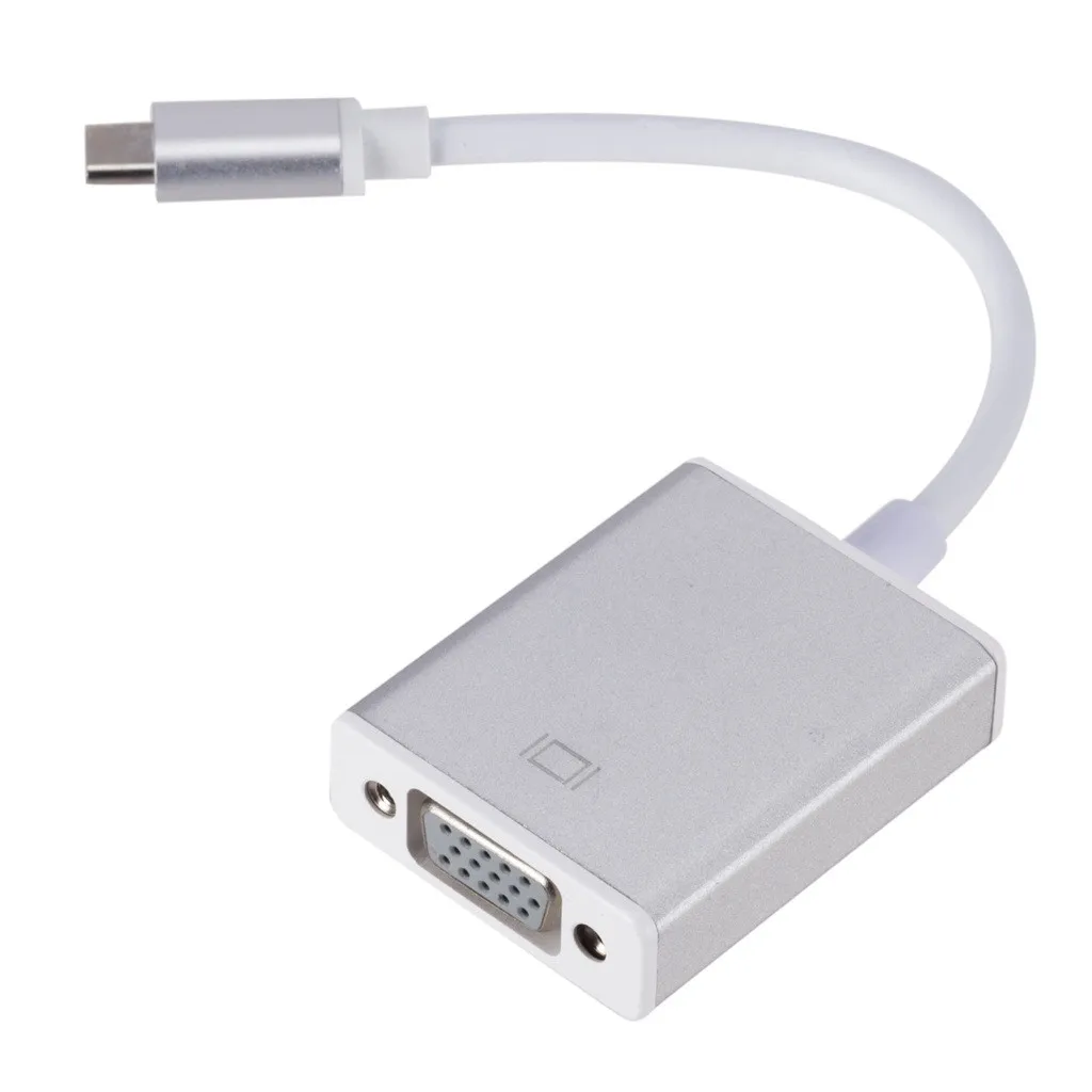 Usb type C Usb 3,1 C мужской разъем для Vga и Usb женский цифровой Av многопортовый адаптер для нового MacBook, Surface Pro