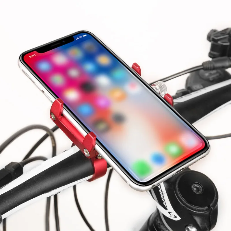 Aluminium Legierung Fahrrad Telefon Halter Anti-schütteln Handy & GPS Navigation Racks MTB Bike Mot