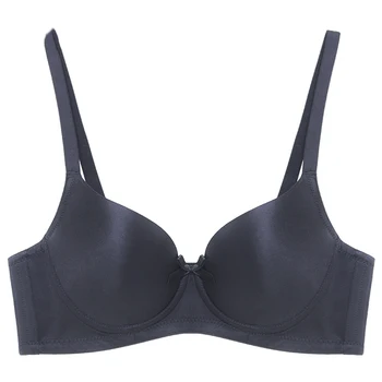 

Elovegirl Japanese-style Seamless Underwear Women Gathered No Steel Ring Shockproof Running Vest Large Size Bra Sports Bra Thin