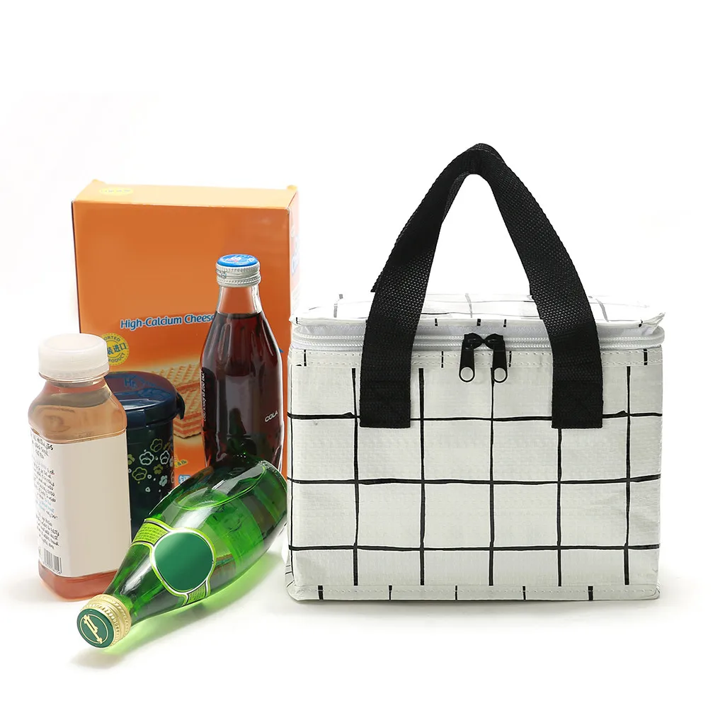 Cooler Insulated Lunch Bag Outdoor Camping Picnic Tote Food Storage Box 5l Lunch Bags For Women Loncheras Para Mujer Термосумка