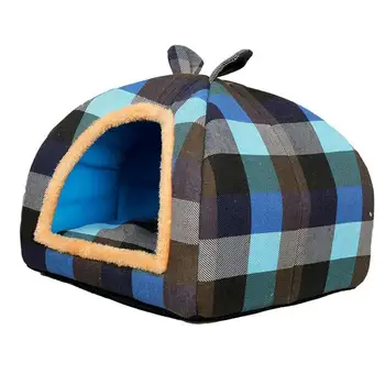 

Yurt Pet Nest Comfortable Semi-enclosed Yurt Bed Detachable Washable Four Seasons Universal Cat House