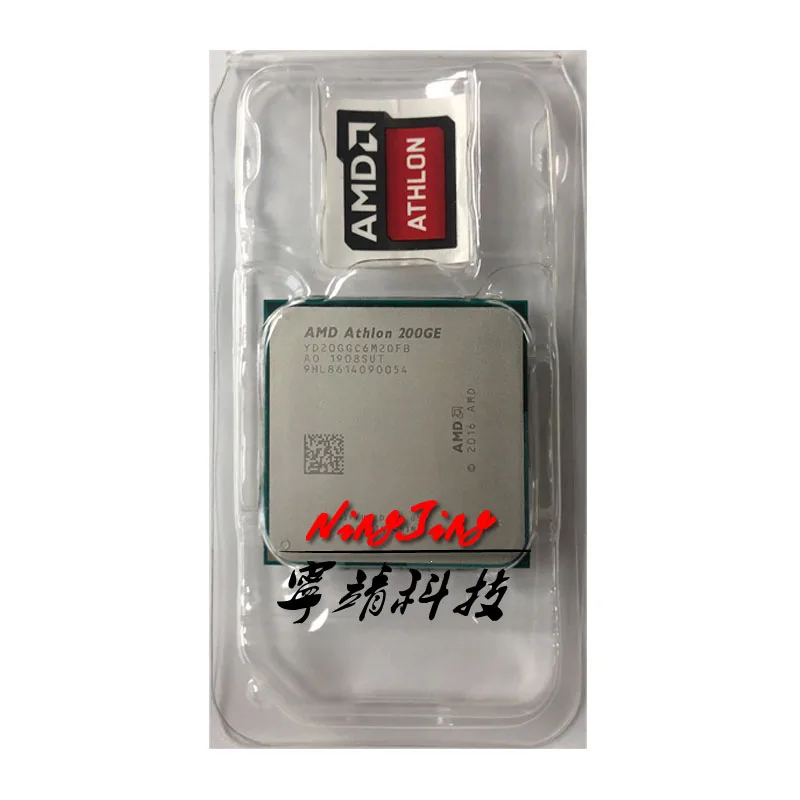 Процессор AMD Athlon 200GE X2 3 2 ГГц двухъядерный 4-поточный процессор YD200GC6M2OFB/YD20GGC6M2OFB