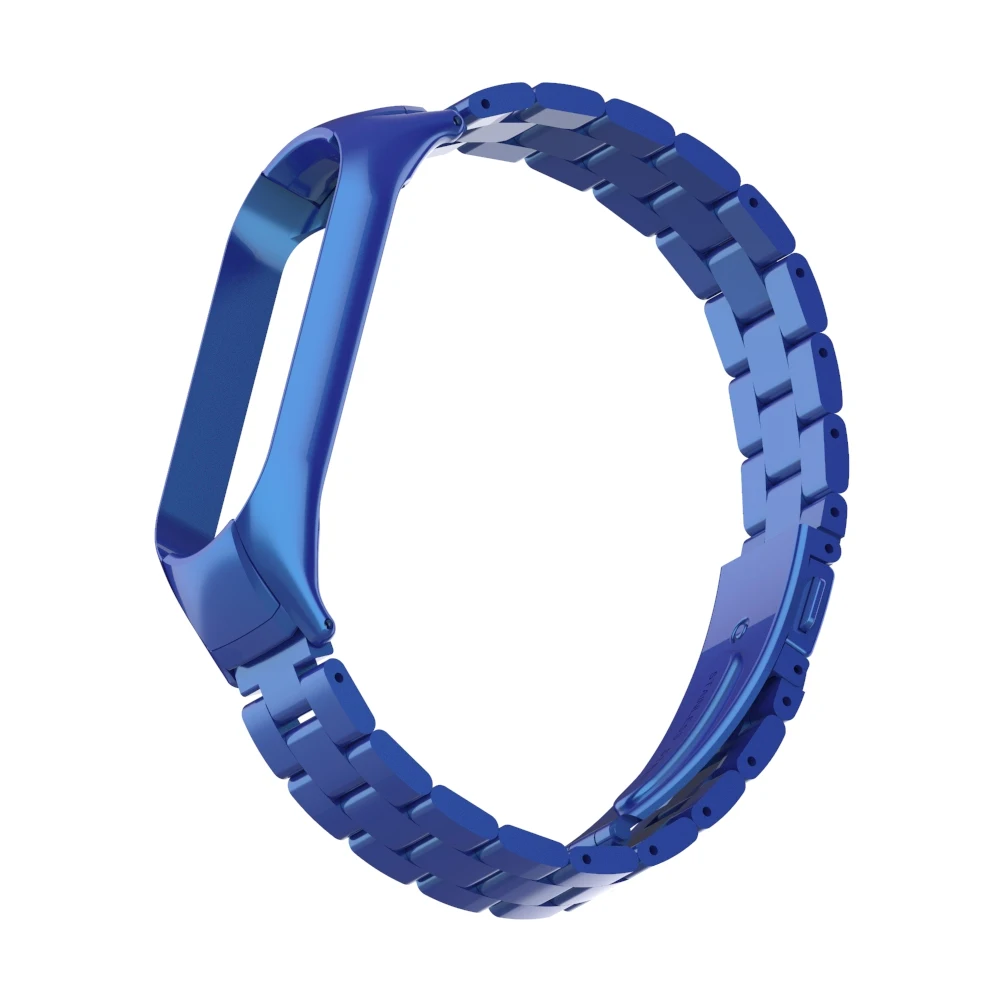 Ремешок Mi Band 5 из нержавеющей стали для Xiaomi сменный Браслет наручных часов
