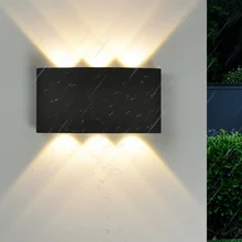 IP65 светодиодный водонепроницаемый наружный настенный светильник для крыльца, садовый светильник, декоративный светильник, лампа для коридора