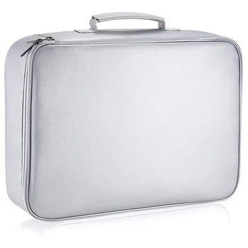 

Fireproof Document Storage Bag,IPX4 Waterproof Document Storage Bag, Zipper Closure Safety Accessories,for Business Home