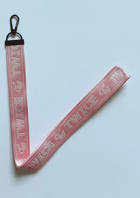 TWICE-long 1pcs KPOP Blackpink Twice Exo Got7 IZONE SEVENTEEN брелок для ключей нитки для вышивки подвесная веревка для телефона кольцо шнур - Цвет: TWICE-long 1pcs