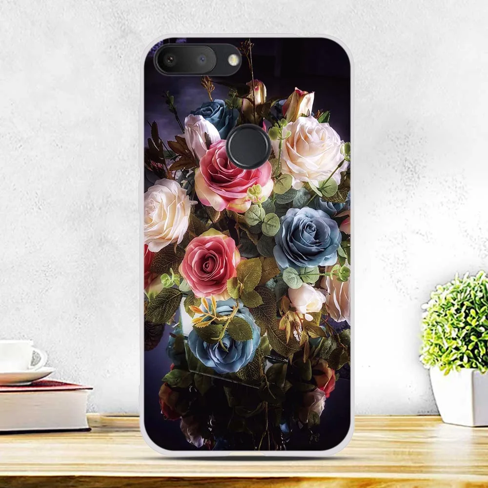 Case For Alcatel 1S 5.5 inch Case Silicone Soft TPU Back Shell Cover For Fundas Alcatel 1S 5024D 5.5" Cover Coque Capa