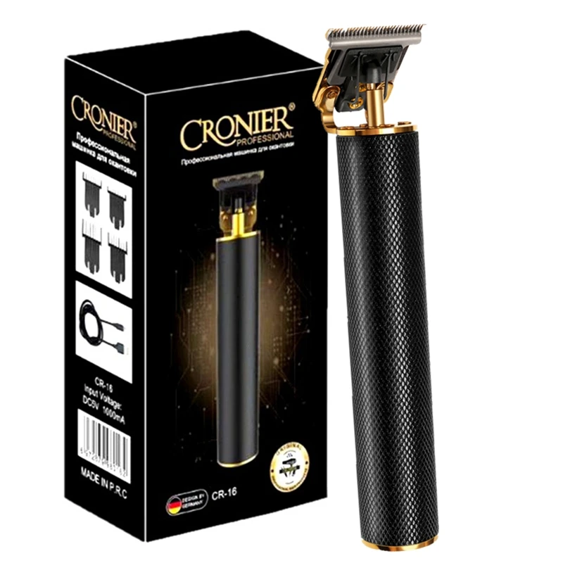 

Professional men hair trimmer beard electric hair clipper barber hair cutting machine edge outlines finishing rechargeable kits
