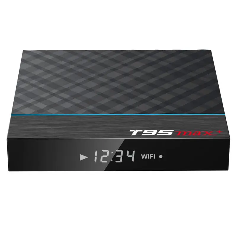 

T95 MAX PLUS Android 9.0 Smart TV Box Amlogic S905X3 5G WIFI Bluetooth 4.0 4K Top Box