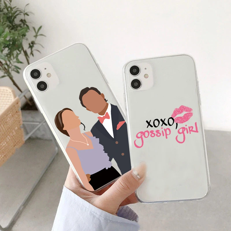GOSSIP GIRL XOXO Quote Phone Case Cover For for iPhone 15 14 SE