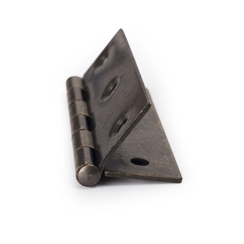 Antique bronze color iron Hinge 3" Classical Cabinet Door open 300 degree furniture Hinge with screws