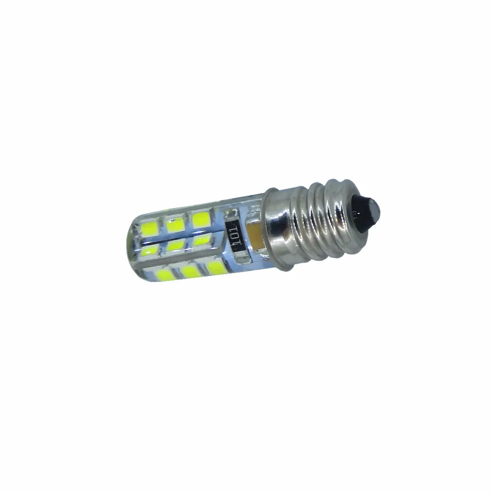 3 шт. E12 220v светодиодный лампы E12 12v Светодиодный лампочки переменного тока 12V E12 DC 12V светодиодный хрустальный светильник лампочка 2835 24smd