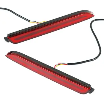 

LED Rear bumper light 2PCS set Reflector Driving Fog Lamp Red ABS plastic