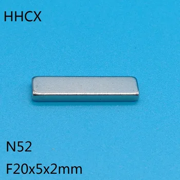 

10 20 50 100PCS/LOT Neodymium Magnet 20x5x2 Strong MM NdFeB Magnet 20*5*2 Rare Earth Magnet