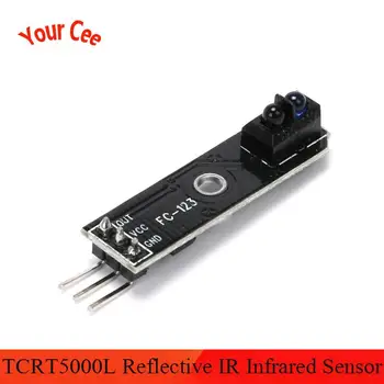 

10pcs TCRT5000 TCRT5000L Reflective IR Infrared Optical Sensor Photoelectric Switches Track Sensor Module for Tracing Smart Car