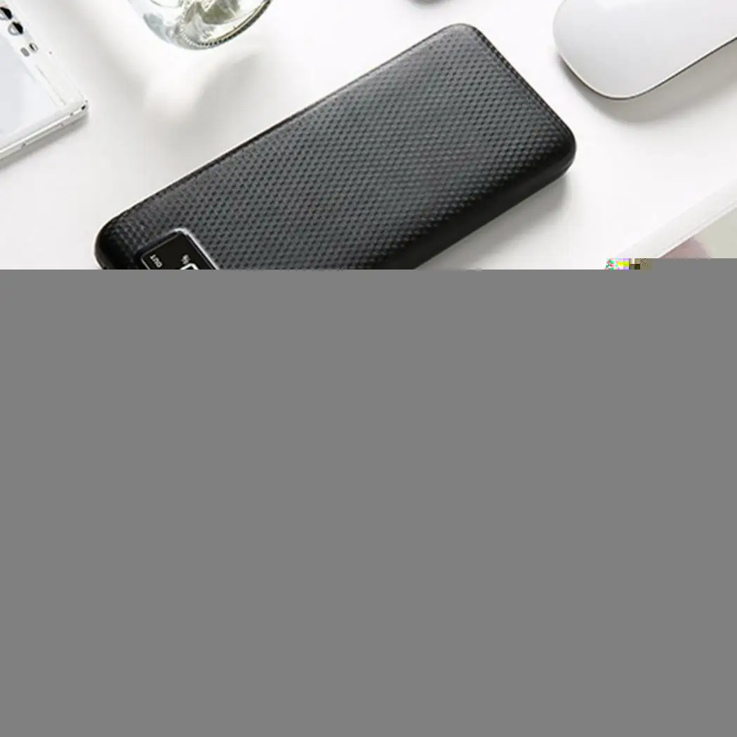 ЖК цифровой дисплей power Bank Shell Dual USB выход чехол для телефона с зарядкой модуль DIY Kit