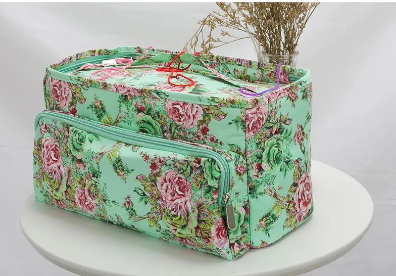 Empty Yarn Storage Bag For Crochet Hooks And Knitting Needles Crochet Bag DIY Weave Sewing Tools Bag 7 Styles Knitting Bag