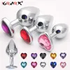 Anal Dilator Butt Plug Ass Expander Anus Sex Toys for Women Men 18 Heart Base Prostate Massager Adult BDSM Games Erotic Products 1