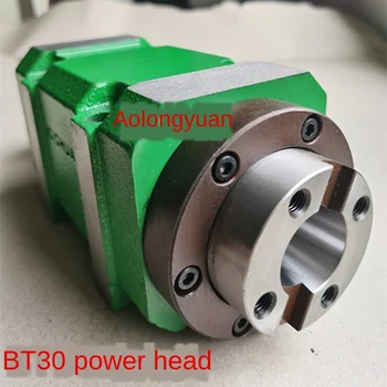 Online BT30 Small Milling Head Drilling And Milling Machine Spindle Machine Power Head Boring And Milling Drill