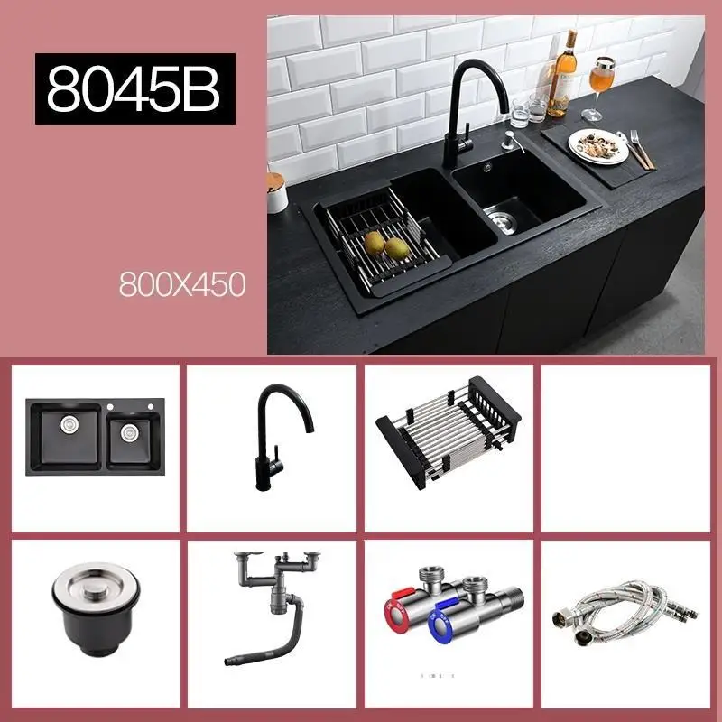 Lavandino переносной кран Lava Manos Wasbak Lavello Cucina Torneira Gourmet Fregadero De Cocina Cuba Pia Cozinha кухонная раковина - Цвет: MODEL N