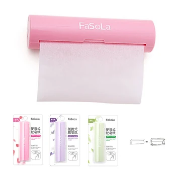 

Disposable Soap Paper Clean Scented Slice Foaming Box Replacement Portable Soap Cartons Contain Soap Tablets For Hand Washing
