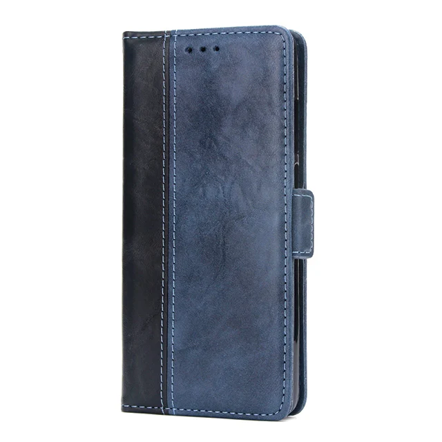 Coque A30 A50 J6 J4 M10 M20 M30 простой модный кожаный чехол-портмоне с откидной Чехол для Samsung Galaxy J3 J5 J7 DUO A7 J8 карты чехол Etui - Цвет: Blue