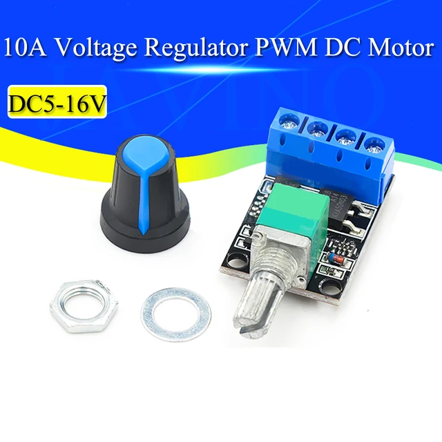 5V 12V 10A Spannung Regler PWM DC Motor Speed Controller Gouverneur  Stufenlose Geschwindigkeit Regler LED Dimmer