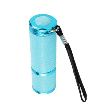 

Portable Mini 9LED Flashlight Night Light Lamp Torch Light White Light for Daily lighting Powered By 3x AAA Battery