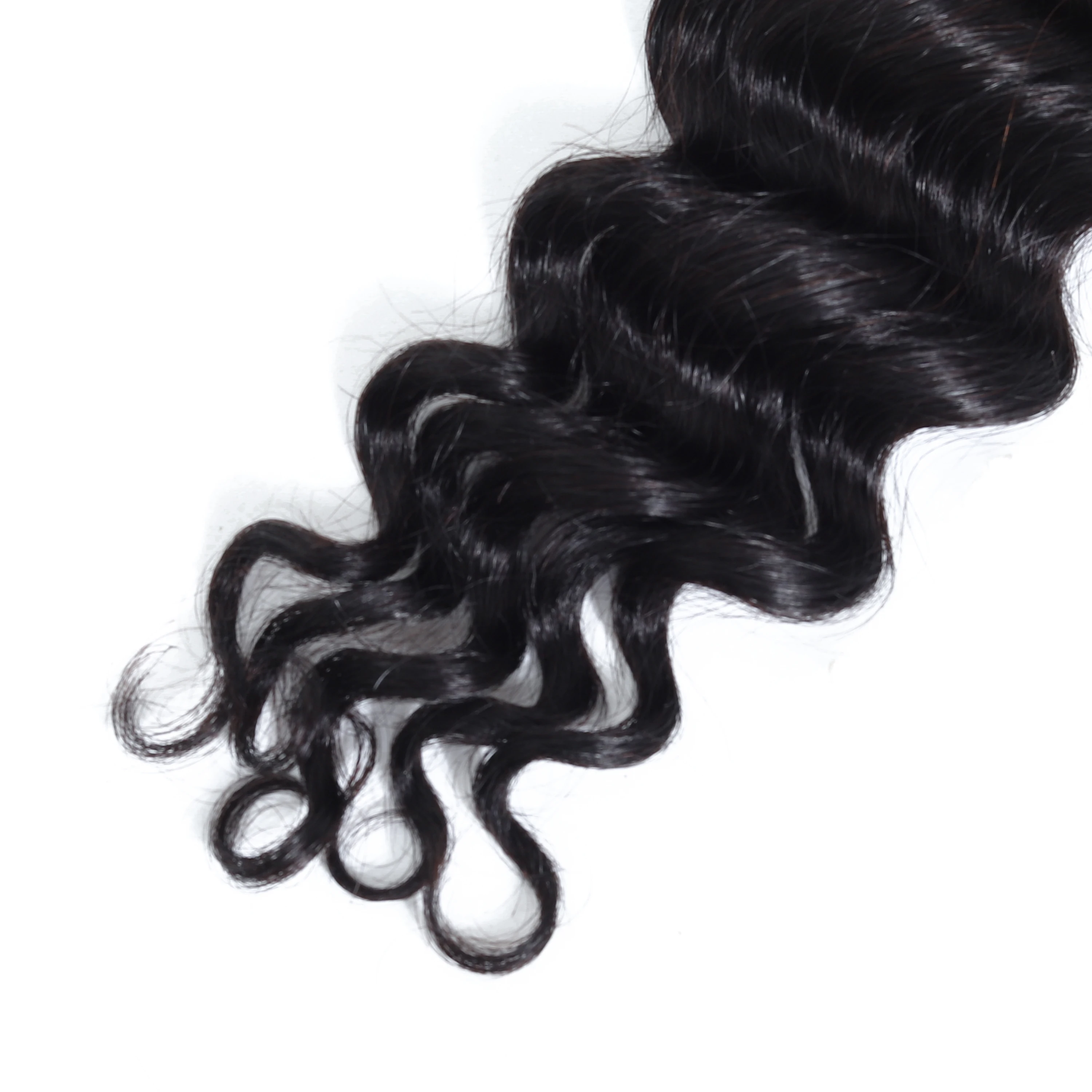 Queen hair продукты перуанские волосы пучки волос глубокая волна более 1/3/4 шт. Remy человеческих волос ткать натуральный Цвет
