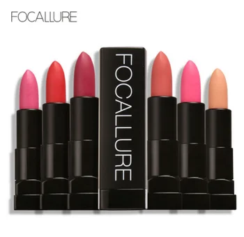 

by dhl or ems 200pcs Focallure Lipstick Lot Matte Cosmetic Waterproof Long Lasting Sexy Lip Matte Nude Lipstick Kits new