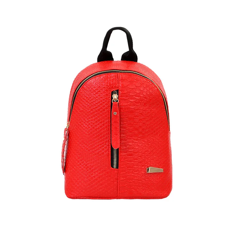 Miyahouse Модные женские рюкзаки, Одноцветный женский рюкзак для путешествий, школьный рюкзак для девочек-подростков, маленький рюкзак из искусственной кожи - Цвет: 5129-1