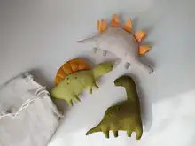 

New Little Dinosaur Pacify Doll Boy Creative Pacify Doll Give Baby Gift Cartoon Plush Toy CN(Origin) 7-12m 13-24m