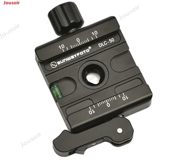 

Tripod Head Quick Release Clamp For DSLR Tripode Quick Release Clamp Plate BallHead Lever Release Clamp DLC-50 CD50 T03