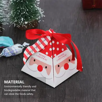 

1 Set 30 Pcs Christmas Gift Candy Apple Boxes with Hang Tag (Assorted Color)