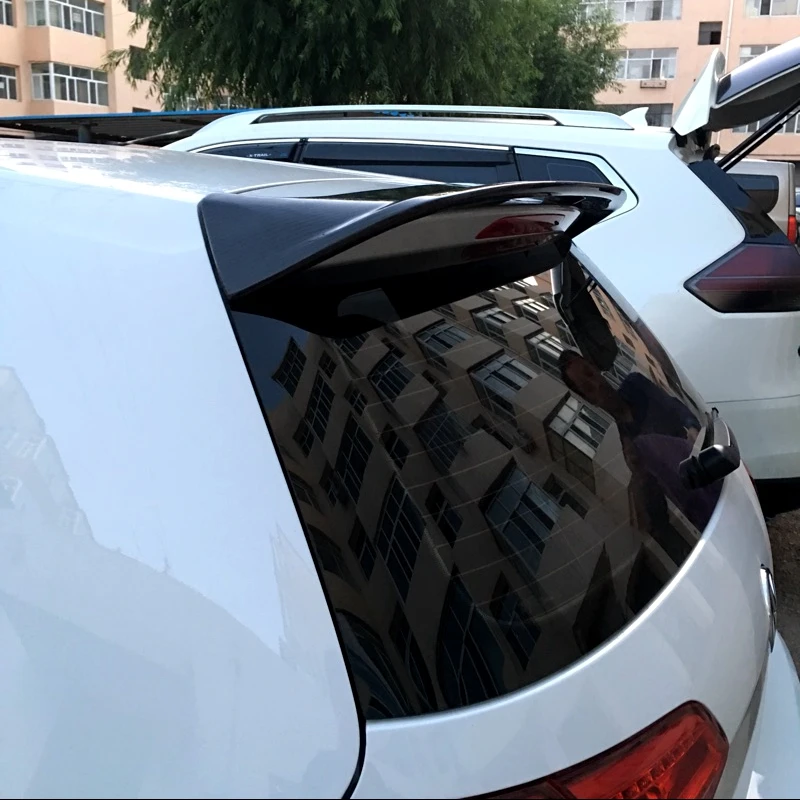 Для Volkswagen Golf 7 VII MK7 углеродное волокно черный задний спойлер багажника автомобиля украшение в виде хвостового крыла для MK7