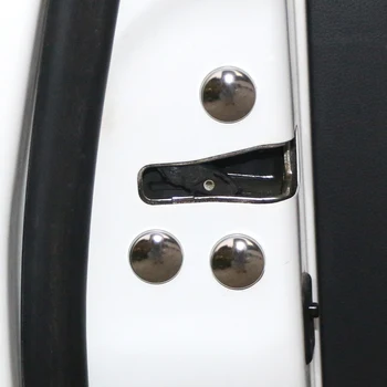 

12PCS Universal Car Interior Door Lock Screw Protector Nuts Bolts Cover Cap for Honda FIT TYPER Civic XR-V HR-V CRV Accord