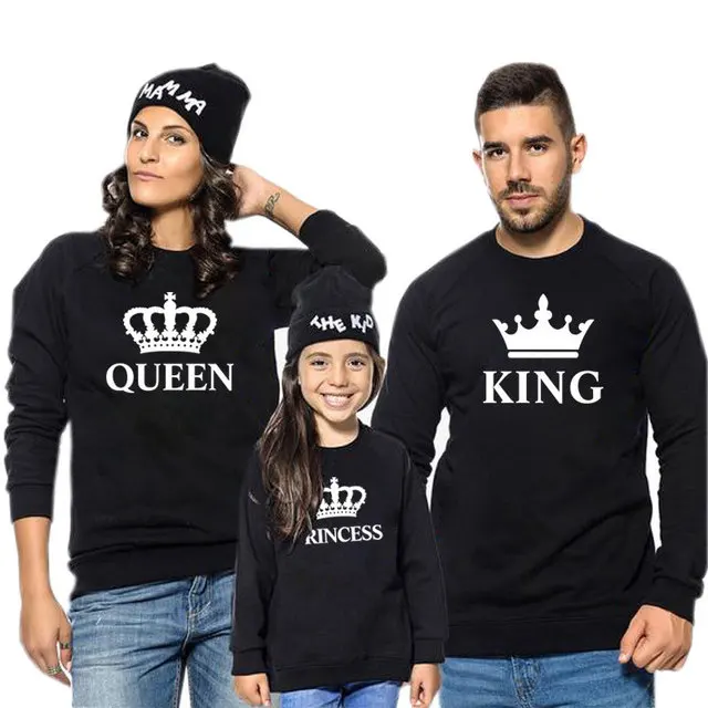 

Family Look Baby Kids Parents Letter Printing Parent-child T-shirt Clothes Romper Clothes Long Sleeve Tops Family Costumes