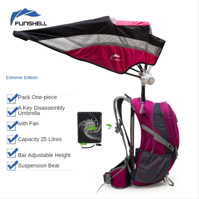 Summer Backpack Umbrella Bag Sunshade 