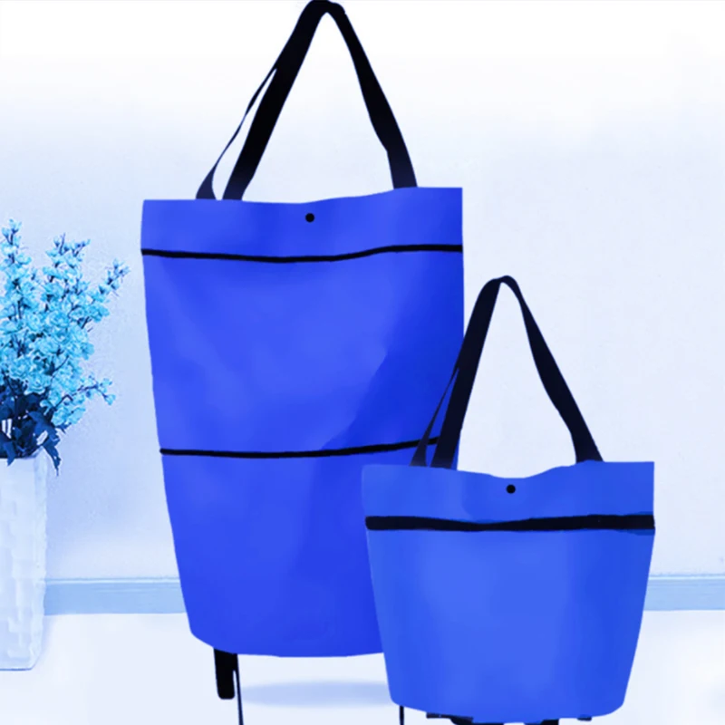 Фото Osmond FoldiShopping Bag корзина для покупок на колесах маленькая женская сумка овощей Osmond FoldiShopping Bag корзина для покупок на колесах маленькая женская сумка овощей