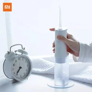 

Xiaomi Mijia Electric Oral Irrigator Water Flosser Electric Oral Irrigator Waterproof Water Toothpick Cleaner 4 Gear Level