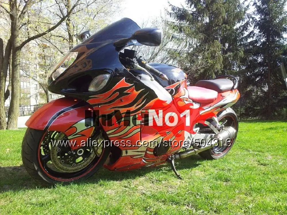 Hayabusa для SUZUKI GSX-R1300 1996 1997 1998 99 00 01 блеск для губ Роза 27MC. 133 GSXR 1300 GSXR1300 96 97 98 1999 2000 2001 обтекатели - Цвет: No. 13 Orange