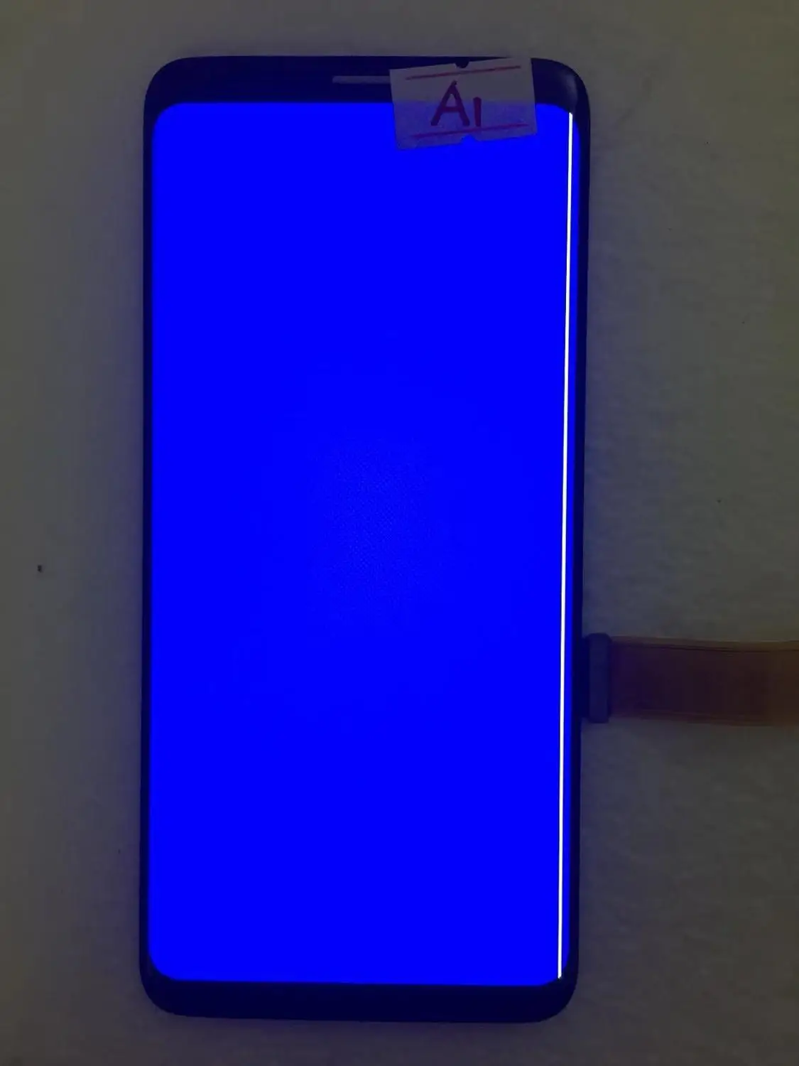 5,8 ''AMOLED для samsung Galaxy S9 G960A G960U G960F ЖК-дисплей кодирующий преобразователь сенсорного экрана в сборе с линейкой - Цвет: NO.A1