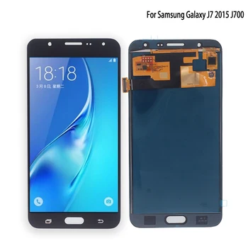 

For SAMSUNG Galaxy J7 2015 J700 LCD Display Touch Screen Phone Parts J700F J700H Display Screen LCD Digitizer Free Tools