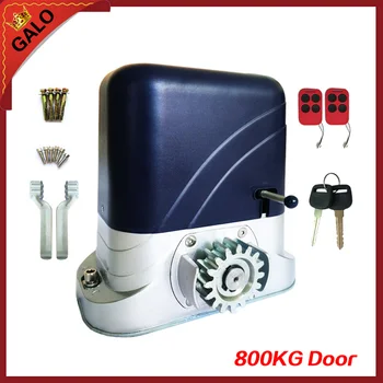 

800kg heavy duty 2 REMOTE CONTROL AUTOMATIC SLIDING GATE OPENER motor with infrared photocell kit Optional